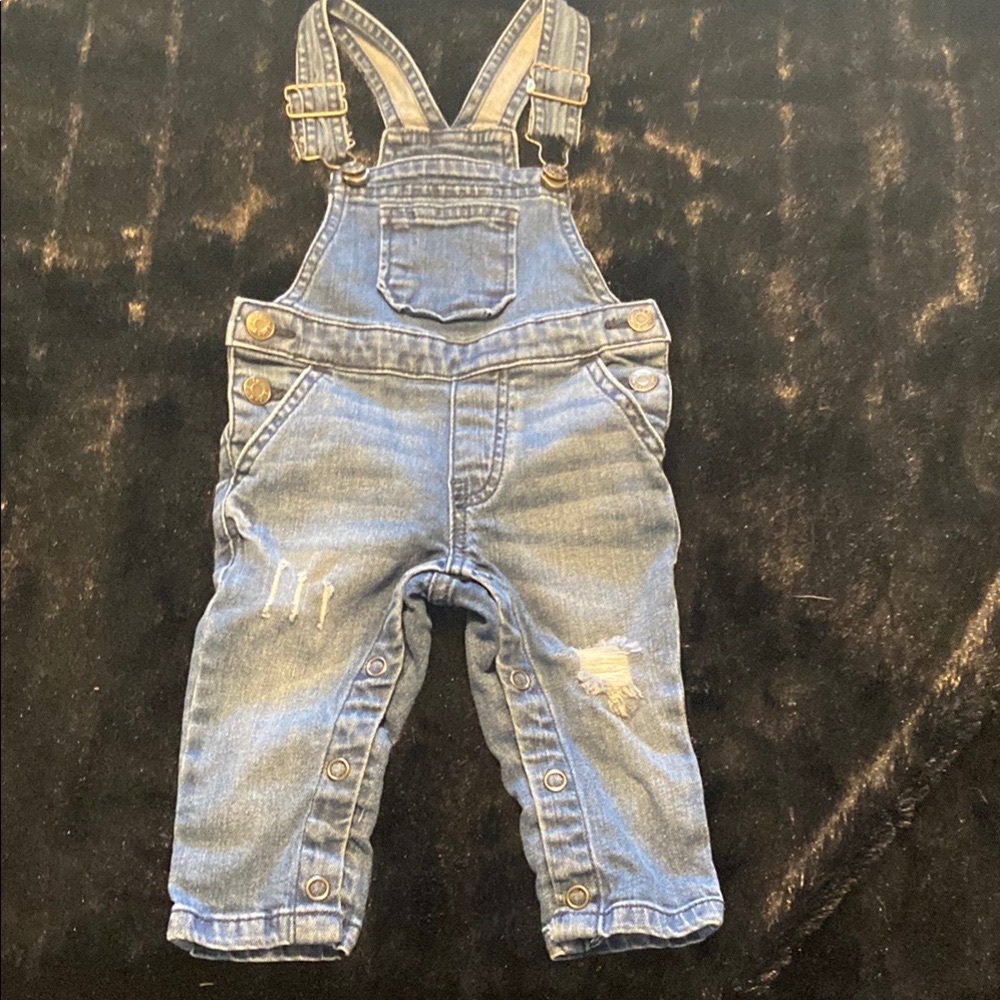 Okie Dokie Blue Denim Overalls